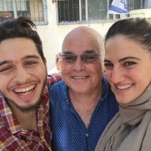 רונה לי שמעון (מחזור 2011) עם יורם ועם שאדי מרעי (שחקן שנה ב') איתו היא משחקת ב"פאודה"